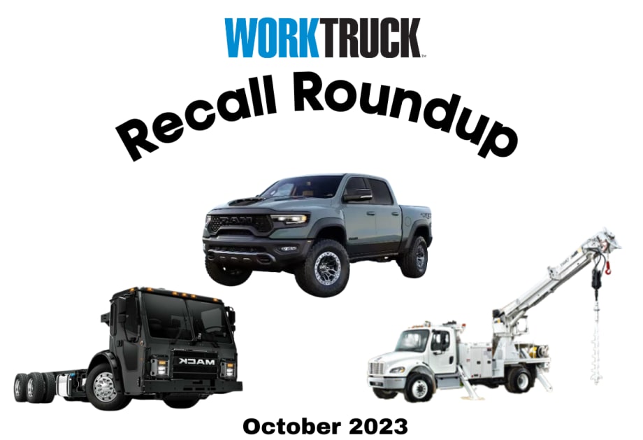Recall Roundup: October 2023