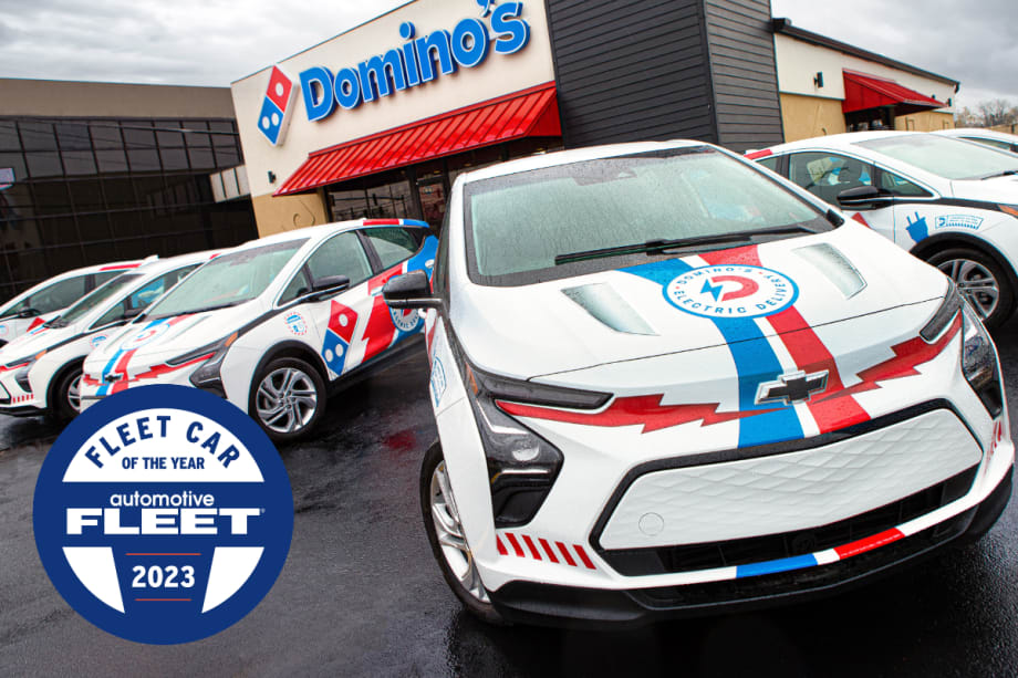 Chevrolet Bolt EV Named 2023 Fleet Car of the Year