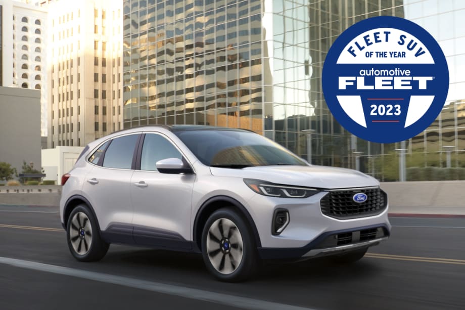 2023 Fleet SUV of the Year: Ford Escape