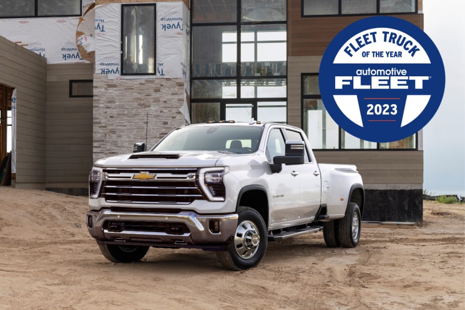 Chevrolet Silverado Takes Home 2023 Fleet Truck of the Year 