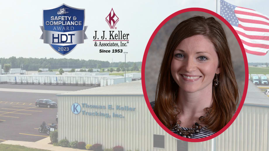 HDT Honors Keller Trucking’s Sarah Cates with Safety & Compliance Award