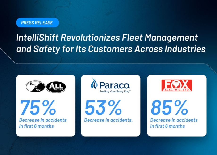 IntelliShift Provides Fleet Management and Safety for Fleets Across Industries