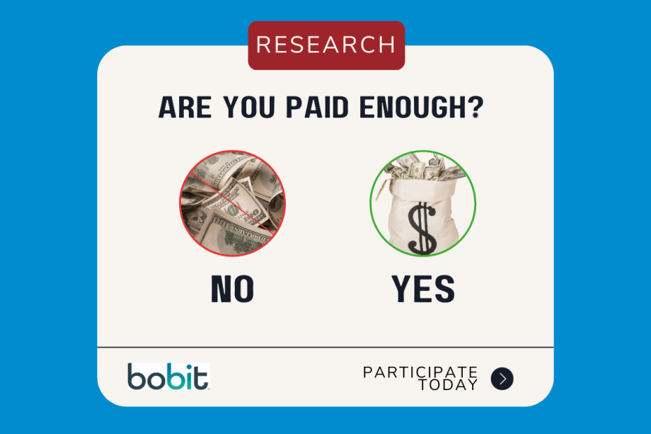 Are You Paid Enough? Salary Study Open Now!