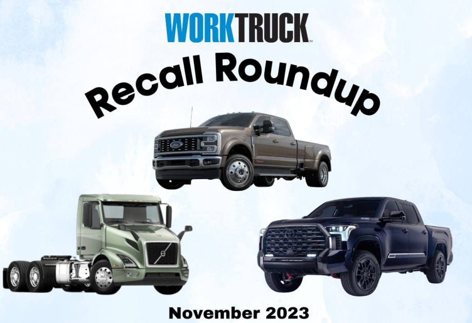 Recall Roundup: November 2023