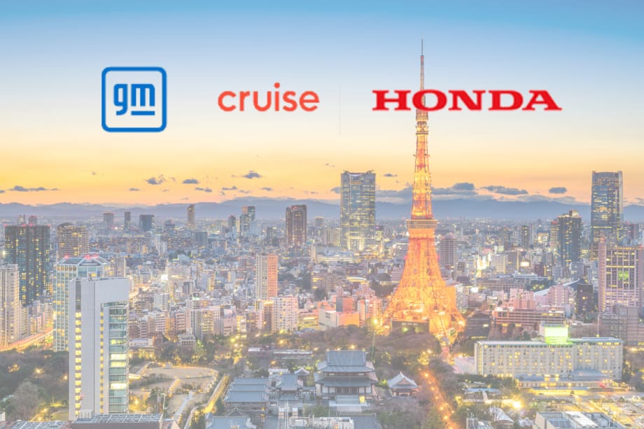 GM, Cruise, & Honda Bring Autonomous Vehicle Ridehail to Japan