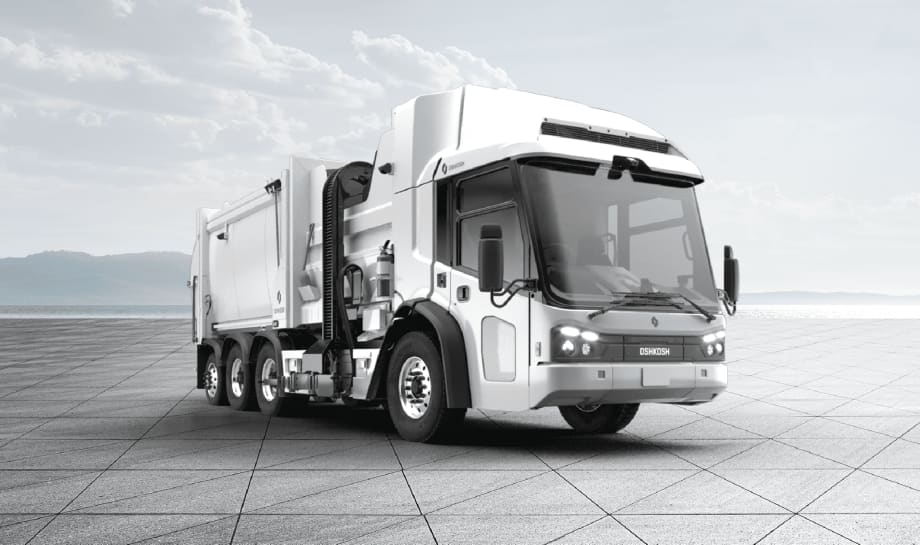 Oshkosh Expands with Zero-emission Electric Refuse Vehicle