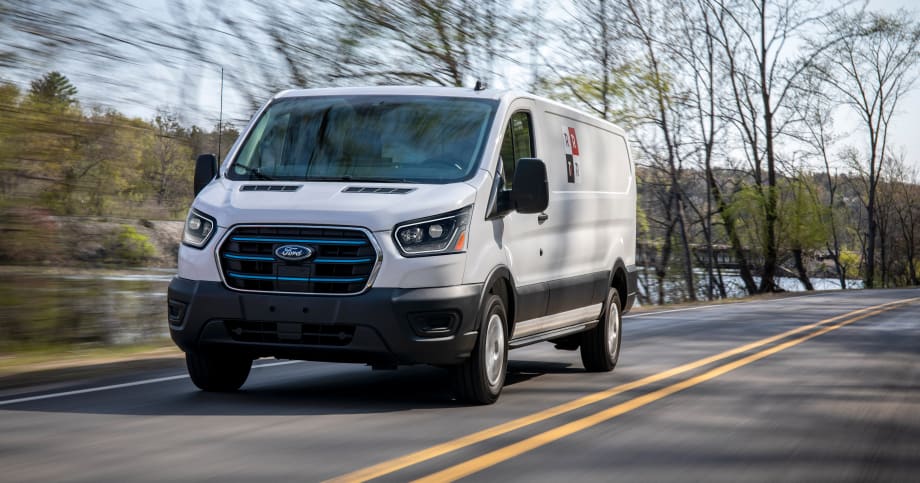 Ford Pro 2024 E-Transit with Enhanced Range Now Shipping