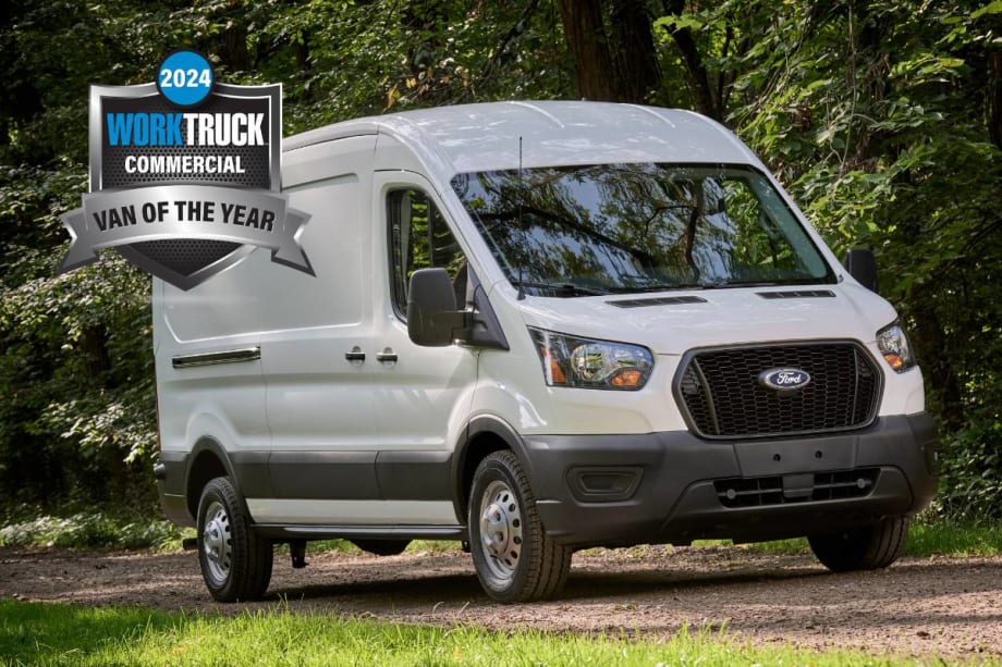 Work Truck Week 2024: Ford Transit Wins Commercial Van of the Year