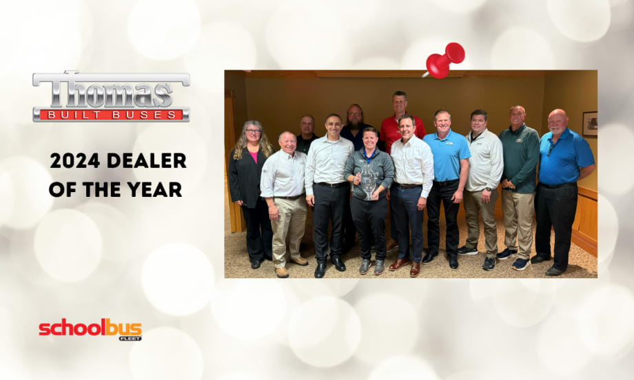Thomas Built Buses Names 2024 Dealer of the Year