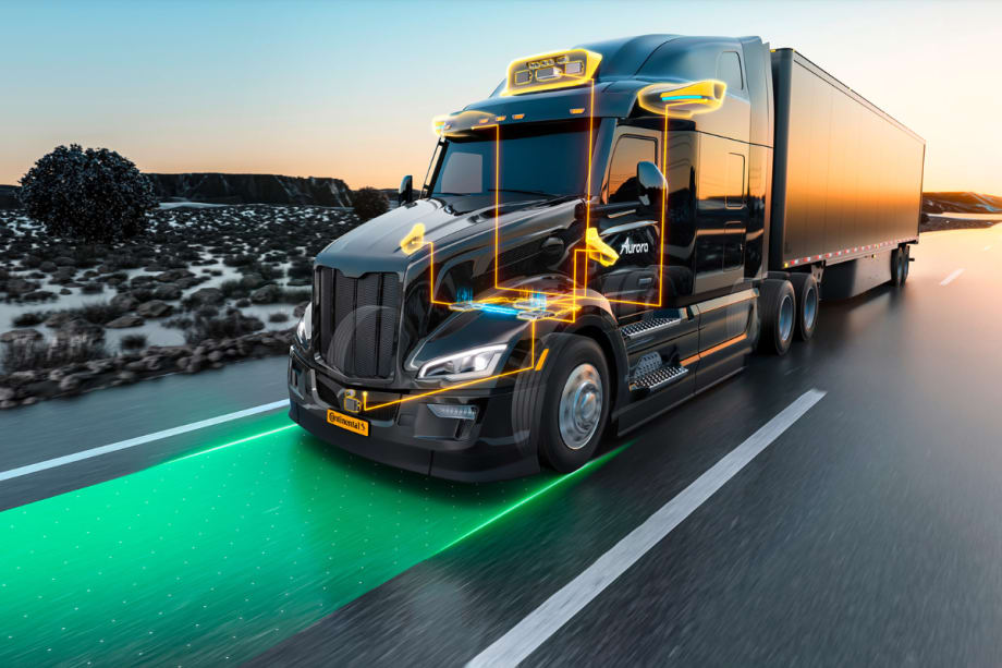 Continental and Aurora Join Forces to Tackle Driver Shortage