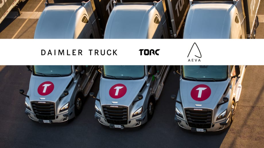 Aeva to Supply 4D Lidar for Autonomous Daimler Trucks