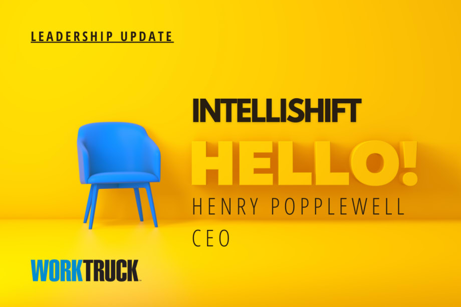 IntelliShift Names Henry Popplewell as CEO