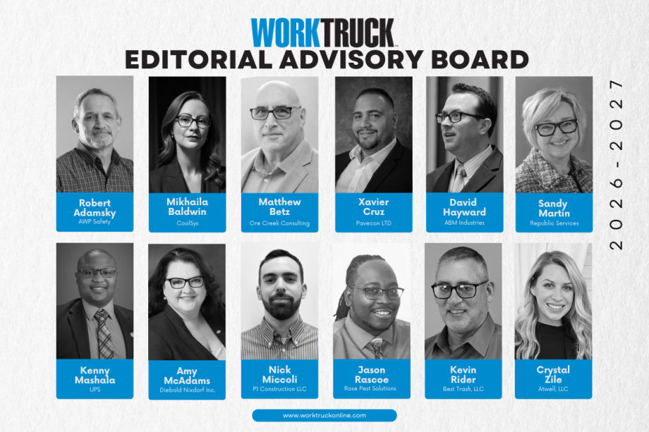 Meet the 2026-2027 Work Truck Editorial Advisory Board