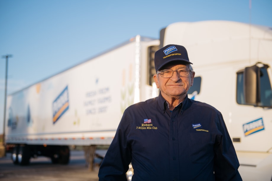 Perdue Driver Achieves 4 Million Accident-Free Miles