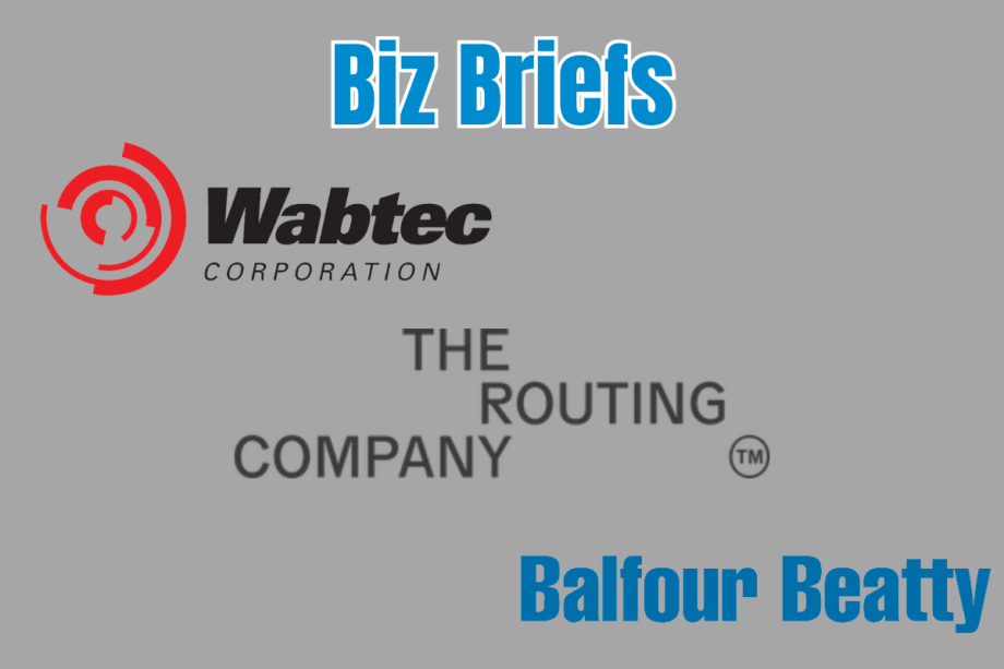 Biz Briefs: TRC, Wabtec, and More