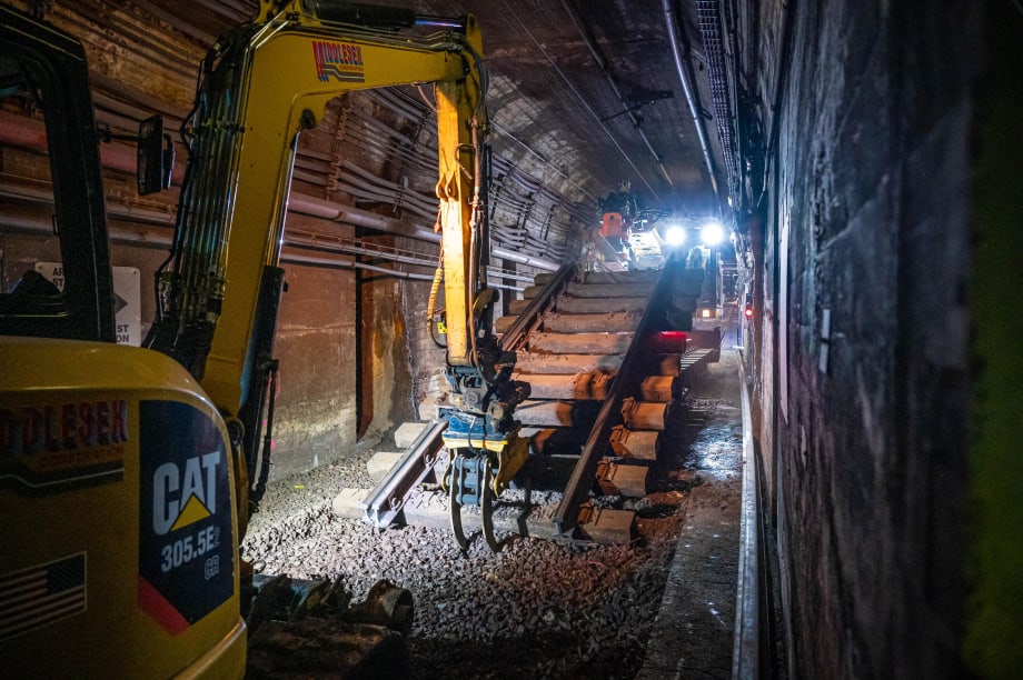 MBTA Completes Expedited Track Work on Green Line
