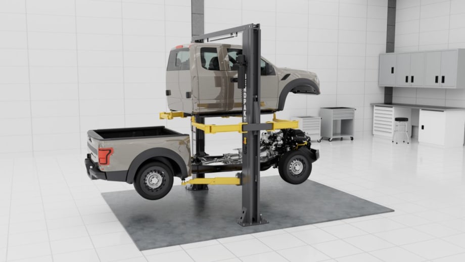 Bend-Pak Debuts Eight-Armed Truck Lift