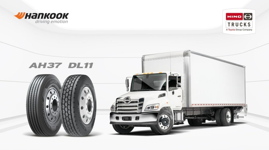 Hino Trucks Selects Hankook TBR for U.S. Lineup