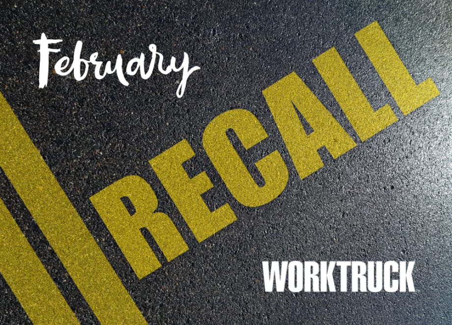 A Comprehensive Overview of February 2024 Work Truck Recalls