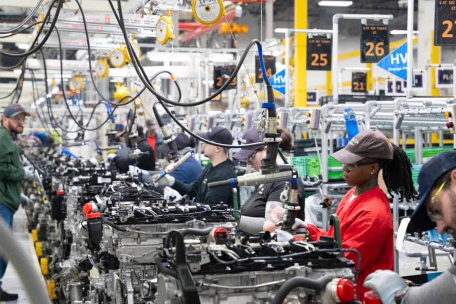 Toyota Alabama Starts i-Force Engine Production Line