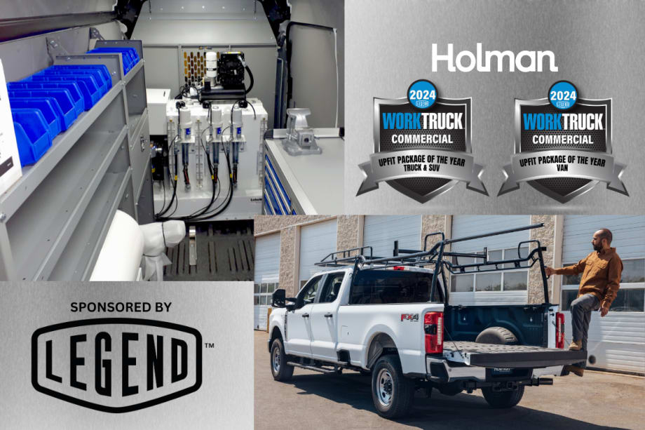 Holman Sweeps 2024 Upfit Package of the Year Awards