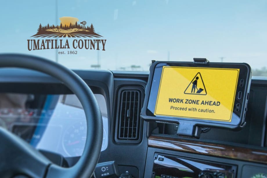 Oregon County Partners with Drivewyze for Work Zone Alerts
