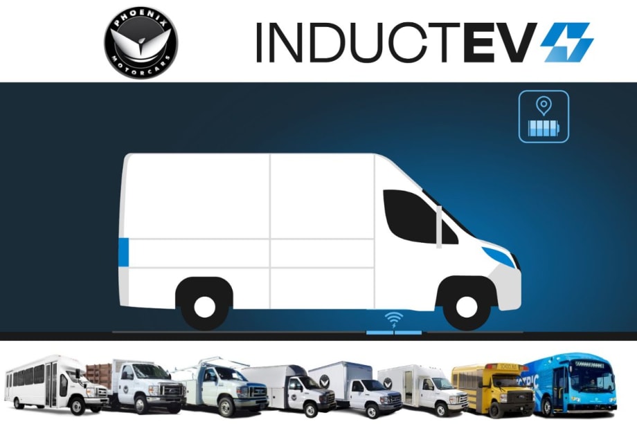 Phoenix Motorcars & InductEV Partner for Wireless MD Vehicle Charging