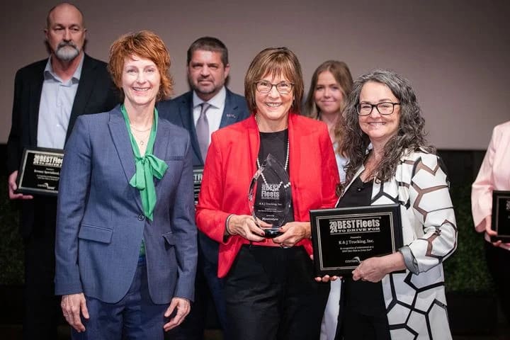 Best Overall Small Fleet to Drive for 2024 award ceremony.