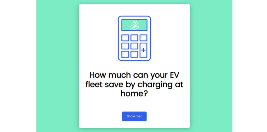 MoveEV Introduces Fleet Electric Vehicle Home Charging Saving Calculator
