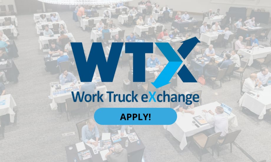 Work Truck Exchange Logo on Image of one-on-one appointments
