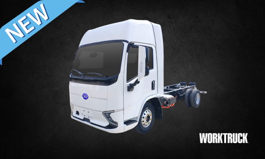 White ZM Trucks ZM8 medium-duty Class 6 truck.