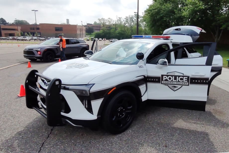 Testing the Chevy Blazer EV Patrol Vehicle