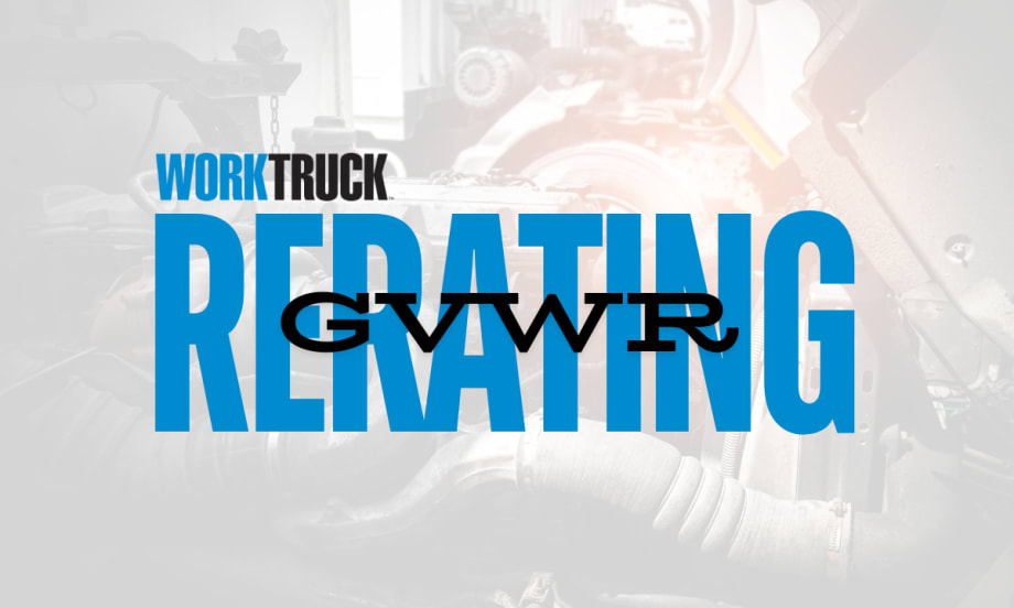 Re-rating Gross Vehicle Weight Ratings (GVWR): Why and How it's Done