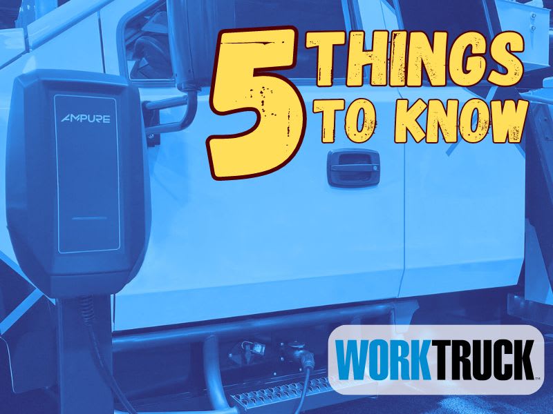 5 Things to Know When Selecting Charging Solutions for Work Truck Fleets