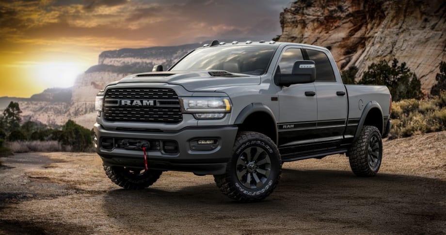 Ram Power Wagon front 3/4
