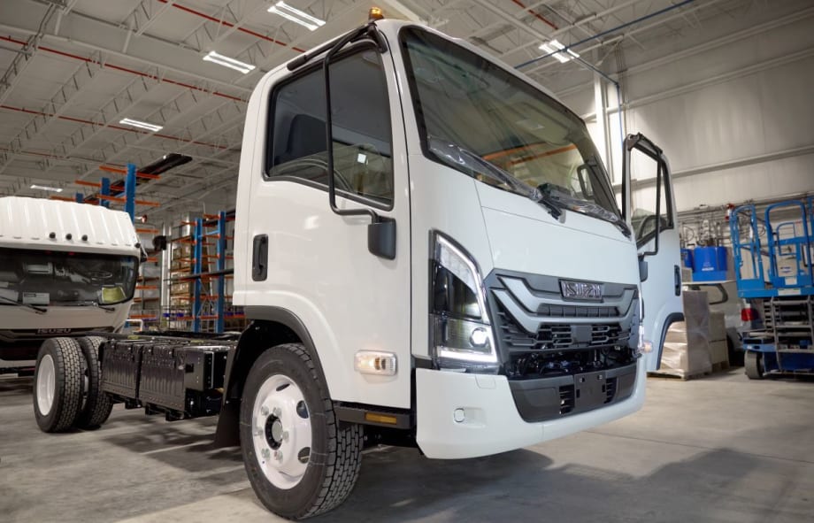 Isuzu Kicks off Production of All-New NRR-EV Electric Chassis