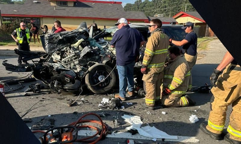 Bus Driver Saves AR Cop’s Life After Fiery Crash