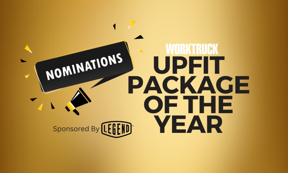 Gold Image, Call for Entries, Work Truck Upfit Package of the Year
