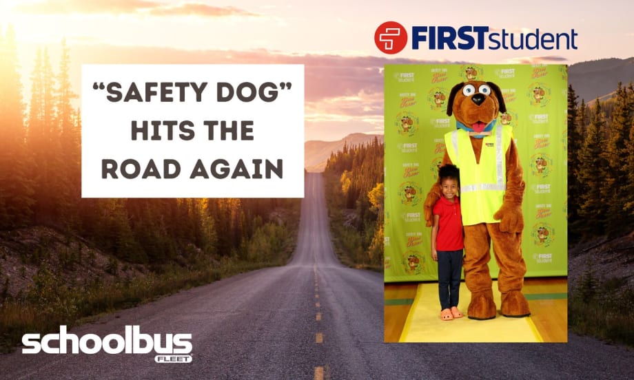 First Student's "Safety Dog" to Start 2024-25 Tour