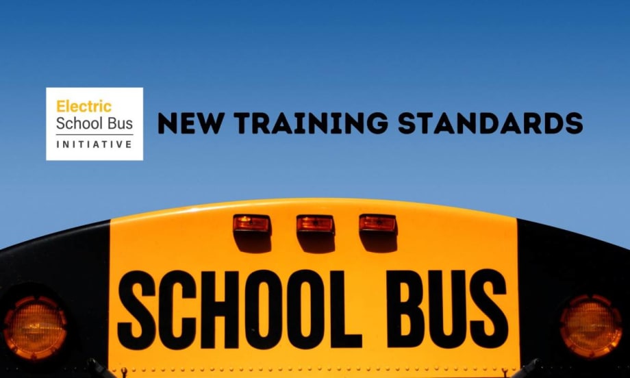 WRI Releases Electric School Bus Training Standards