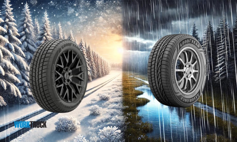 Snow vs rain and Goodyear tires