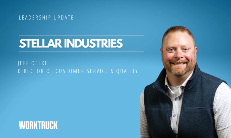 Man in business attire against a blue background with company name Stellar Industries.
