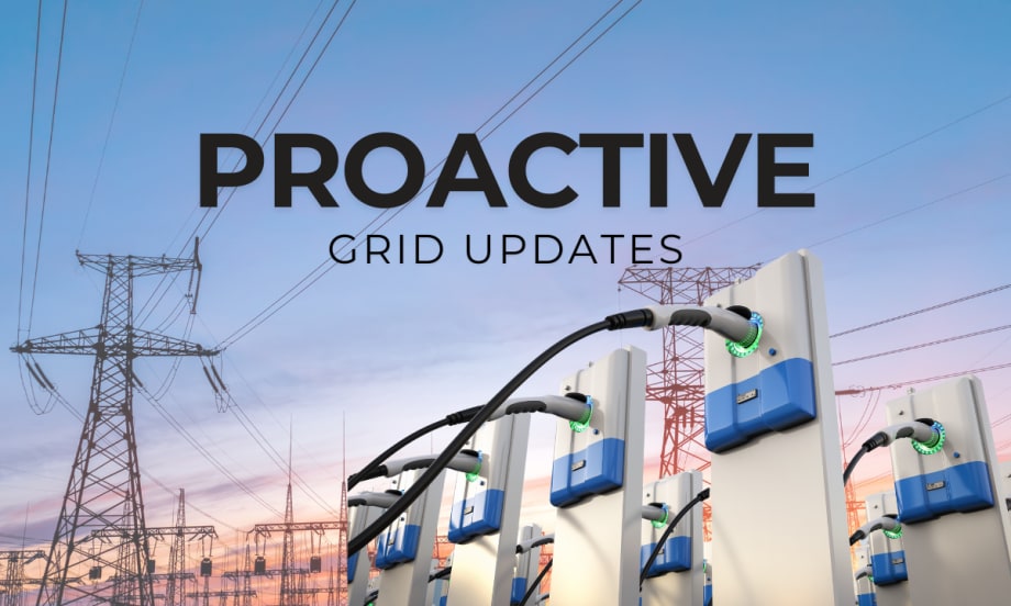 Electric Grid with EV chargers