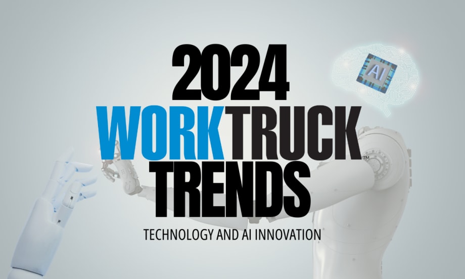 Robot and AI with 2024 Work Truck Trends