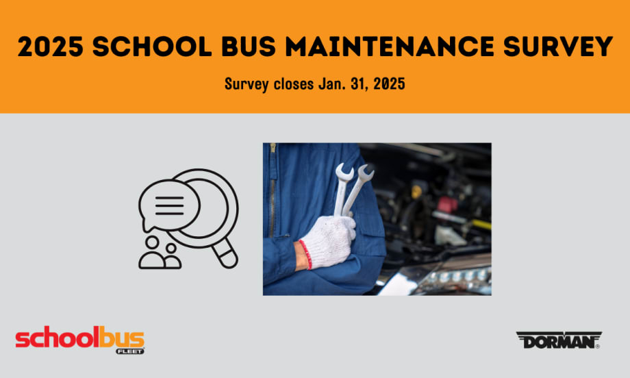 2025 School Bus Maintenance Survey