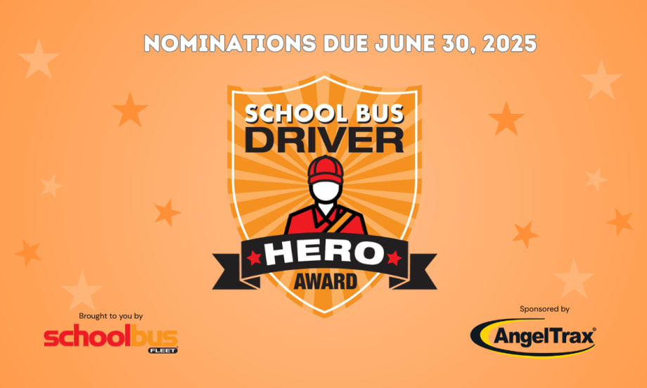 Nominations Open for 2025 School Bus Driver Hero Award