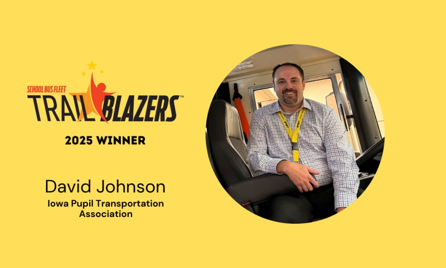 2025 Trailblazer: David Johnson of Iowa Pupil Transportation Association
