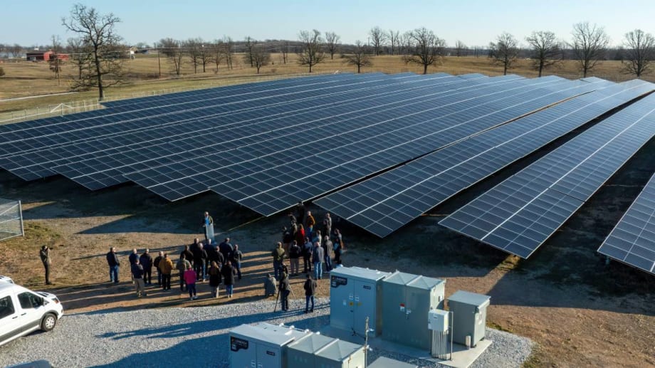 Solar to Power J.B. Hunt Campus