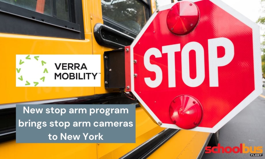 School bus stop arm