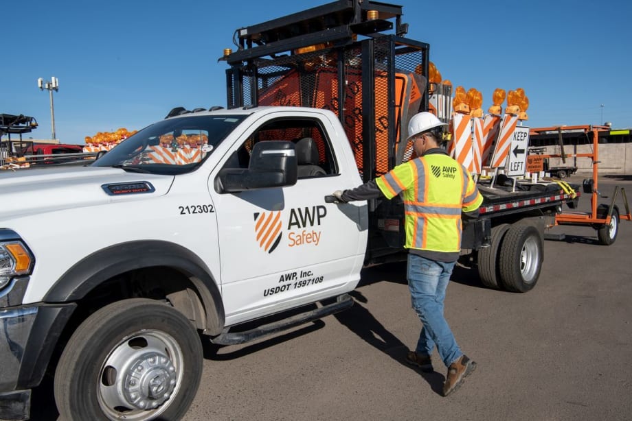 AWP Safety truck